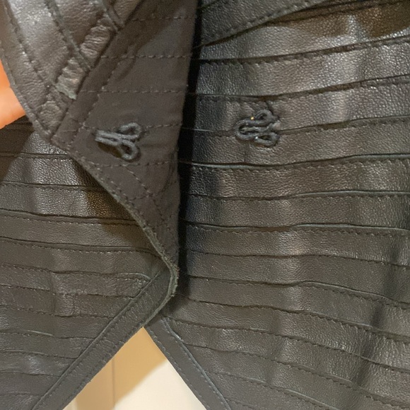 Marciano 100% leather Guess Shayna black leather jacket - Picture 12 of 12